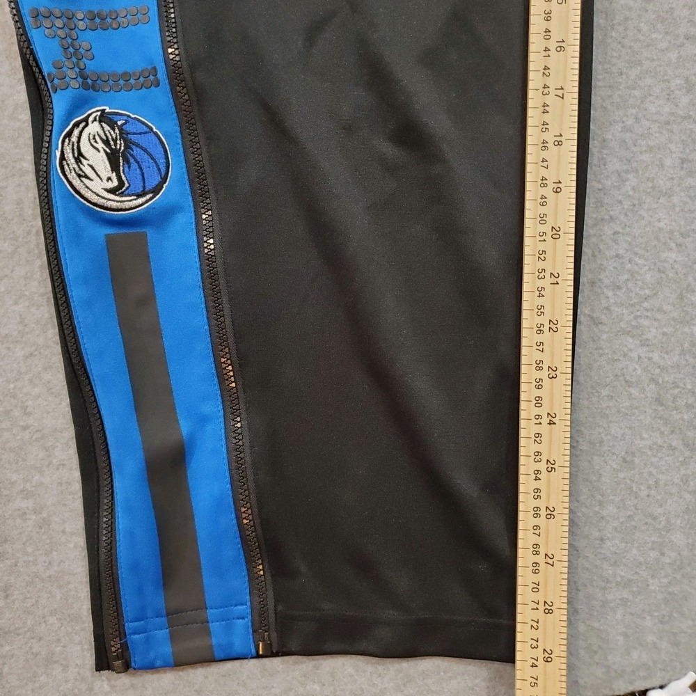 Dallas Mavericks Mavs Zipway Pants Black Blue Size XL Adjustable Waistband‎ - Picture 4 of 7